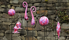 Gartenkugeln & Glasdeko