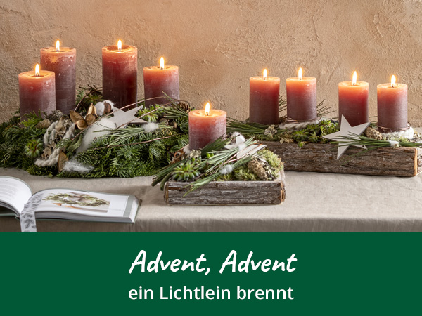 Adventskränze & Gestecke